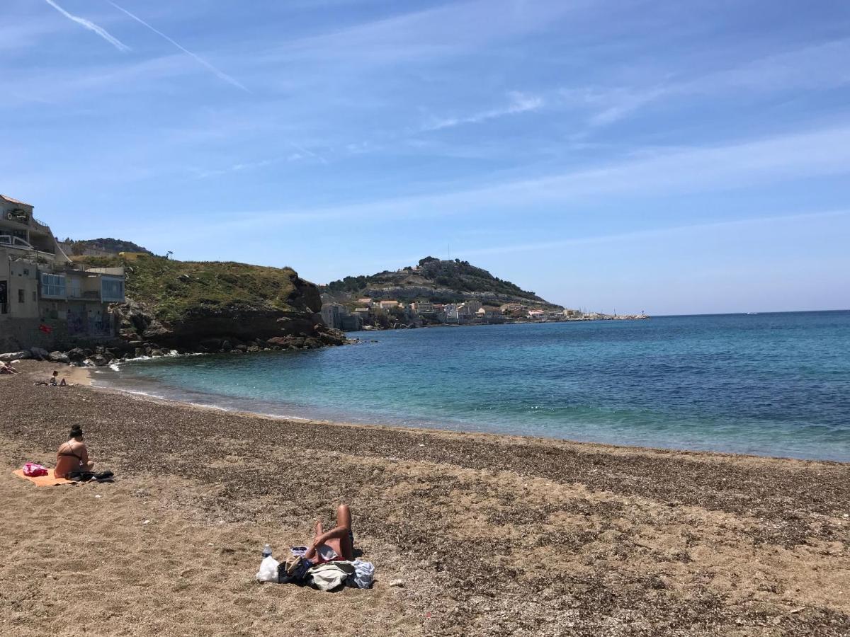Le Cabanon Bleu Sur La Plage マルセイユ エクステリア 写真